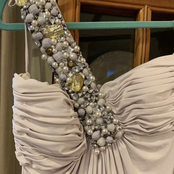 Mignon formal dress with wrap - Picture 3 of 4